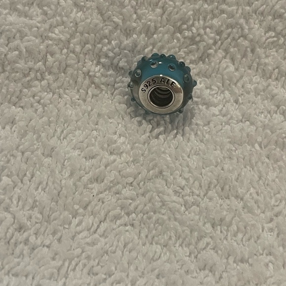 Blue murano charm - Picture 10 of 12